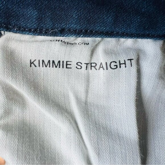 7 For All Mankind Kimmie Straight casual Blue Jeans. Size 30 - Picture 4 of 8